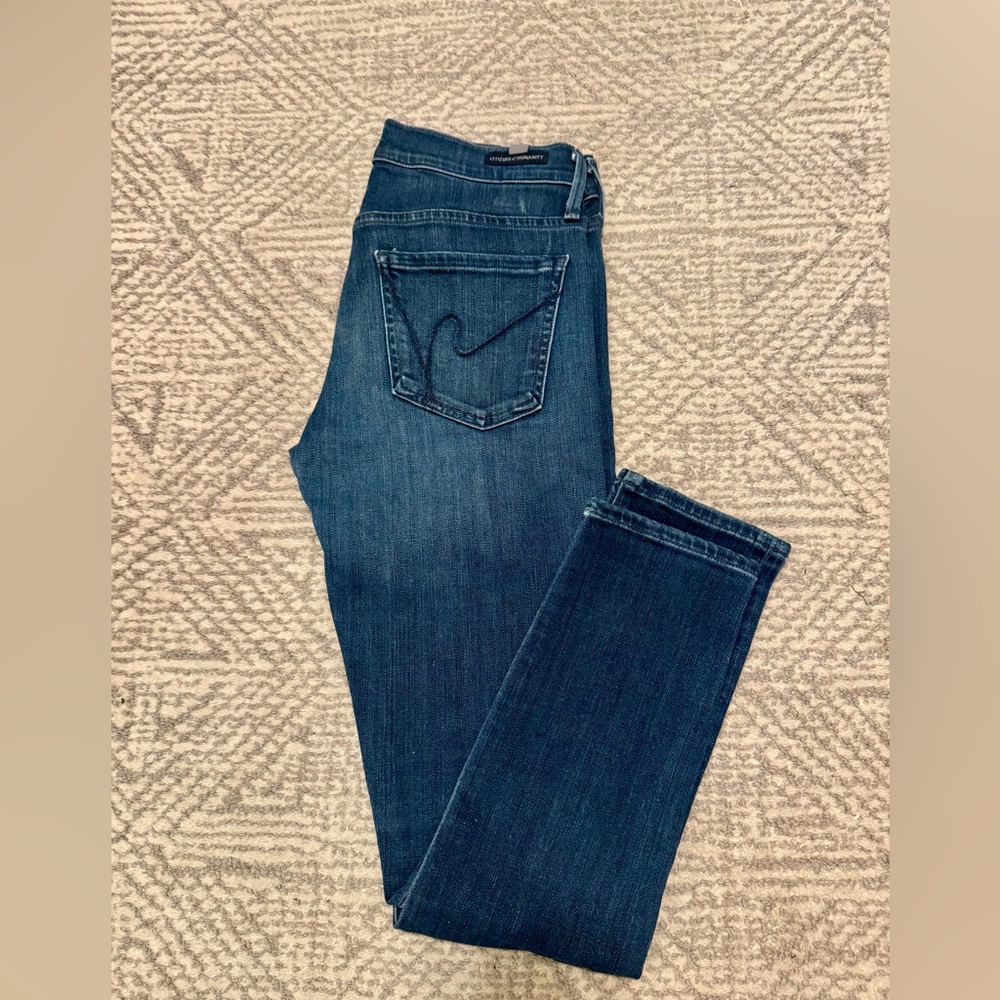 Citizens of Humanity Avedon Ankle skinny jeans. Size 25. Dark wash.
